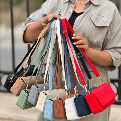 کیف زنانه مدل قایقی دوشی مستطیلی برند زارا zara