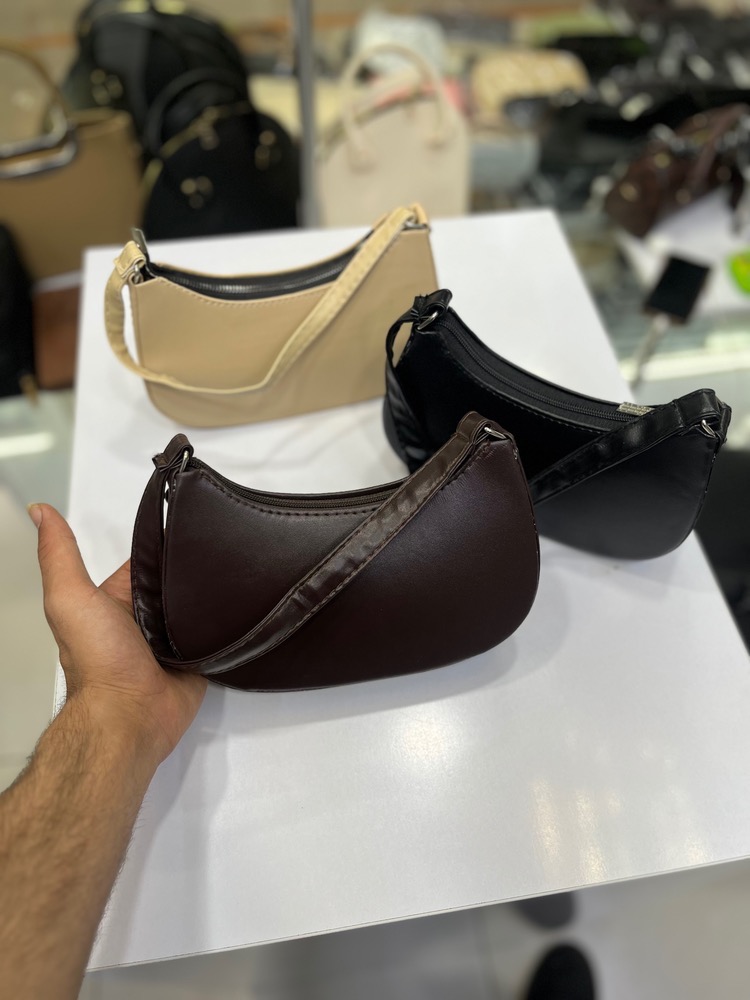 کیف زنانه مدل قایقی کوچک مناسب روزمره و مهمانی کد 83