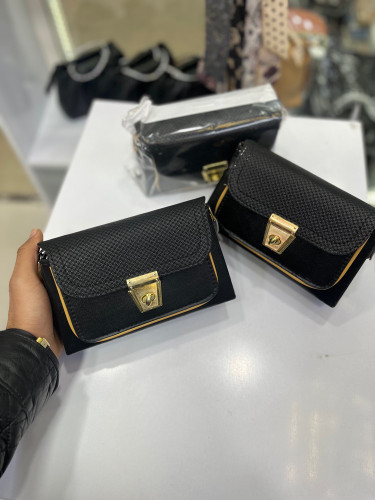 کیف زنانه مدل مستطیلی مجلسی مناسب روزمره و مهمانی کد 104
