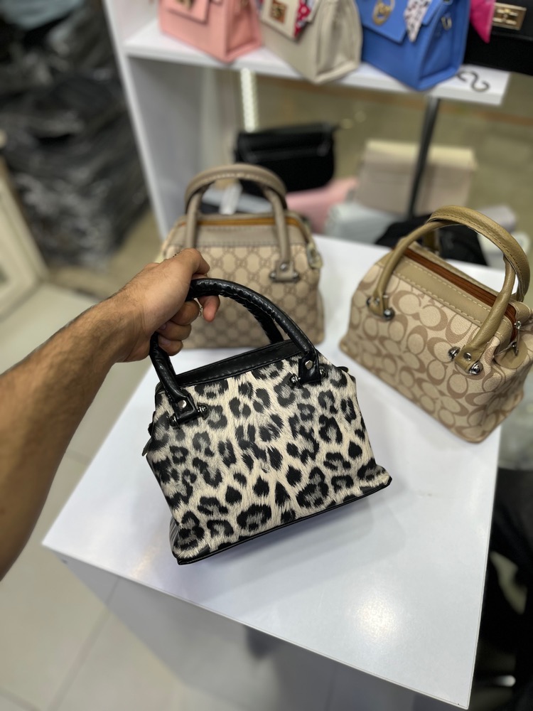 کیف دستی پلنگی زنانه