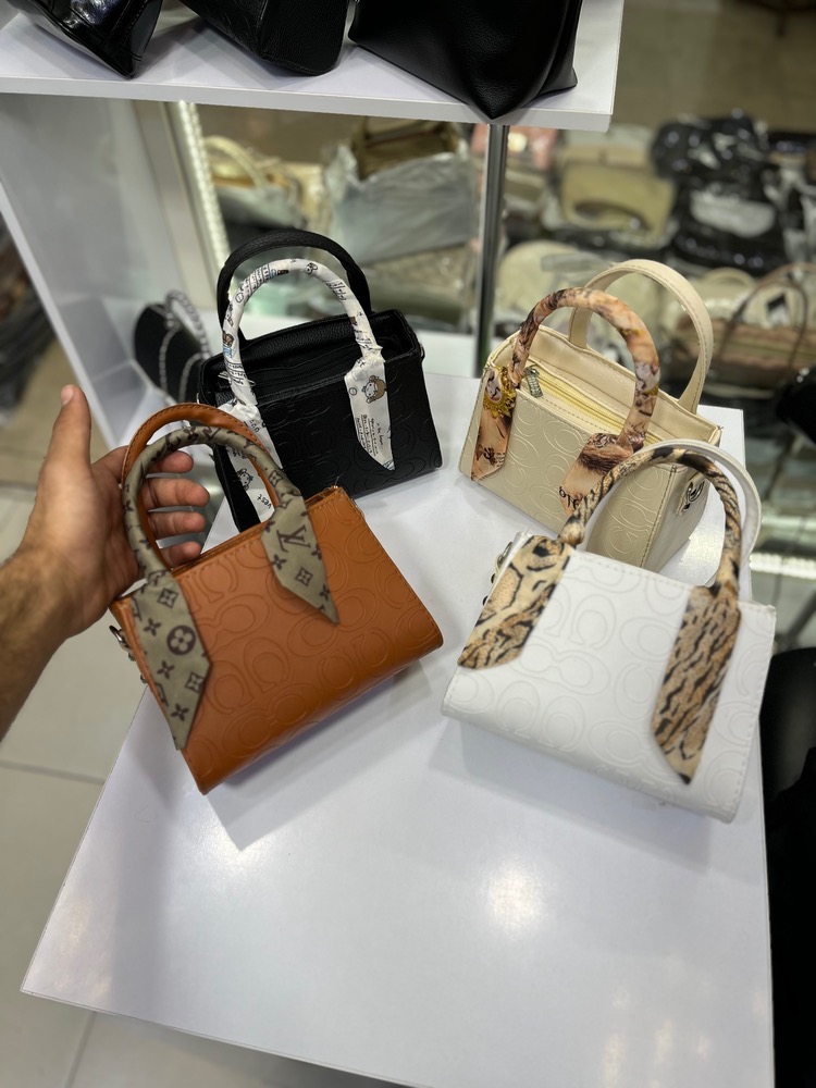 کیف دستی زنانه شالدار