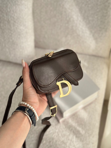 کیف دوشی زنانه مدل مینی بگ برند دیور Dior مناسب روزمره و مهمانی کد 316