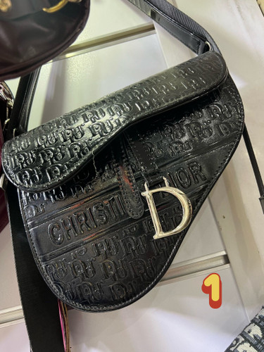 کیف دوشی زنانه تفنگی برند دیور Dior مناسب روزمره و مهمانی کد 340