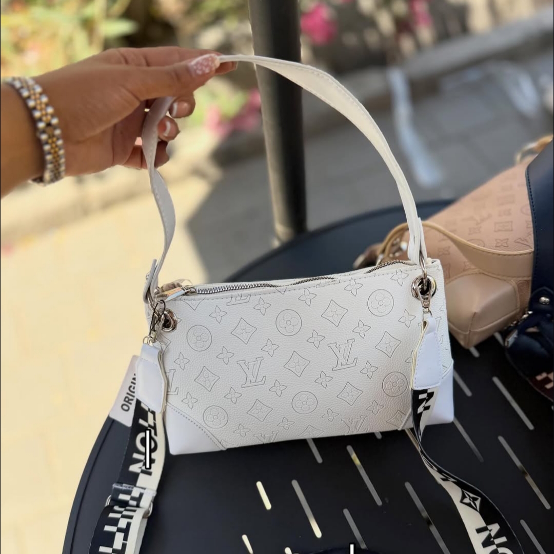 کیف دستی زنانه طرحدار برند ال وی Lv مناسب روزمره و مهمانی کد 410