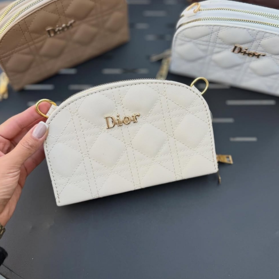 کیف دستی زنانه کتابی برند دیور Dior مناسب روزمره و مهمانی کد 418
